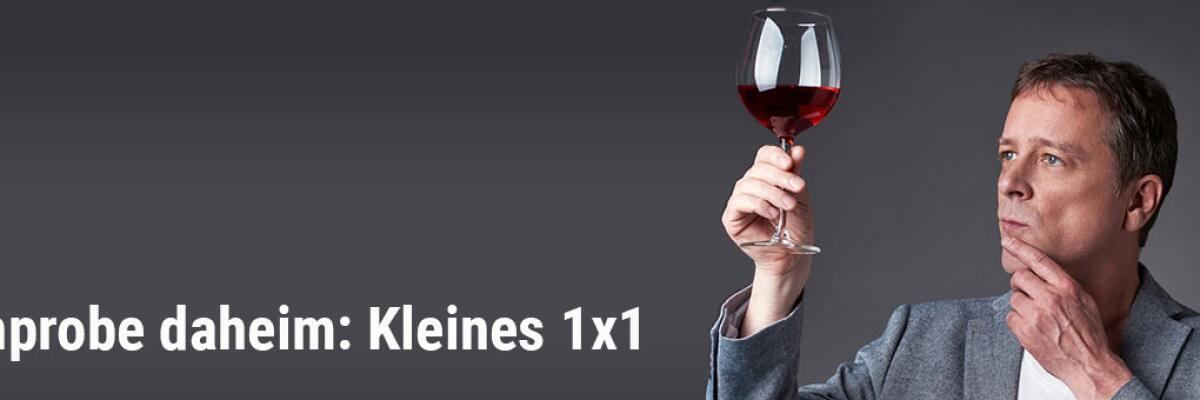 Weinprobe zuhause: Kleines 1x1